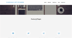 Desktop Screenshot of fairchildartstudios.com